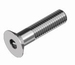 M4 x 14mm inbus verzonken kop Roest Vrij Staal Per 10 stuks