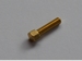 Messing modelbouwbout M1,6 x 10 met hoge kop Per 10 stuks