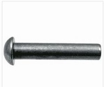 Stalen bolkop klinknagel 2 x 5 mm Per 25 stuks